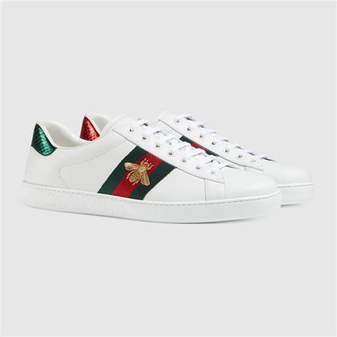 ace embroidered sneaker gucci price|Gucci ace embellished leather sneakers.